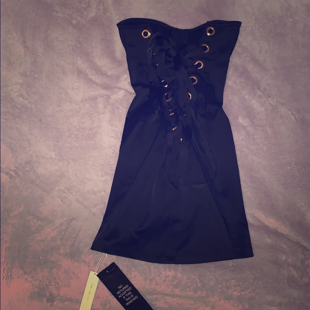 Black Are you Am I Dress brand new w/ tags
